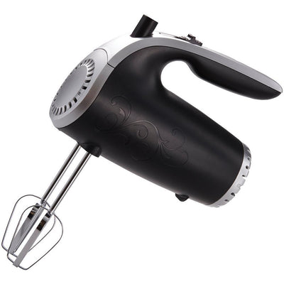 5-Speed Black Hand Mixer - Super Arbor