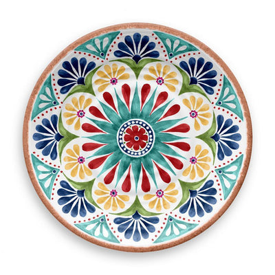 Rio Medallion Melamine Dinner Plate (Set of 6) - Super Arbor