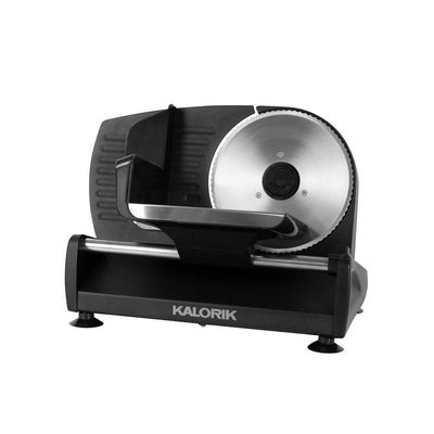 200 W Black Professional Food Slicer - Super Arbor