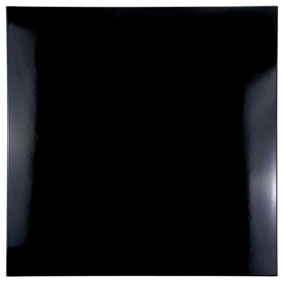 Merola Tile Piano Black 17-7/8 in. x 17-7/8 in. Ceramic Floor and Wall Tile (11.33 sq. ft. / case) - Super Arbor