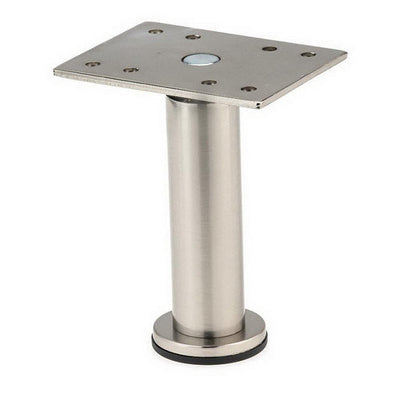 7-7/8 in. Satin Nickel Zinc Round Leg - Super Arbor