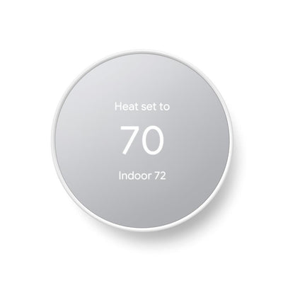 Nest Thermostat - Smart Programmable Wi-Fi Thermostat - Snow - Super Arbor