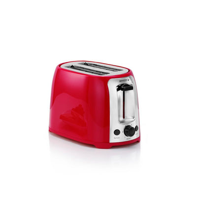 800W Red 2-Slice Toaster - Super Arbor