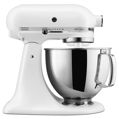 Artisan Series 5 Qt. 10-Speed Tilt-Head Stand Mixer -Matte White - Super Arbor