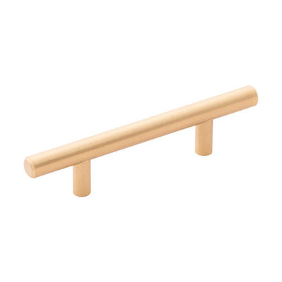 Bar Pulls Collection 3 in. (76mm) C/C Royal Brass Cabinet Drawer & Door Pull - Super Arbor