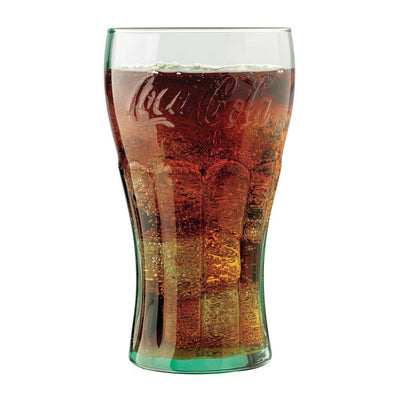 Coke 6-Piece Clear Glass Tumbler Set - Super Arbor