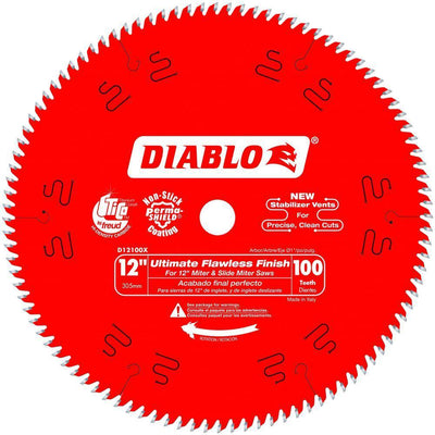 12 in. x 100-Teeth Ultimate Polished Finish Saw Blade - Super Arbor