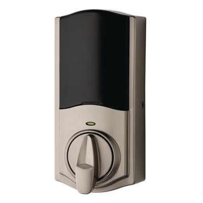 Convert Smart Lock Satin Nickel Conversion Kit featuring Z-Wave Technology - Super Arbor