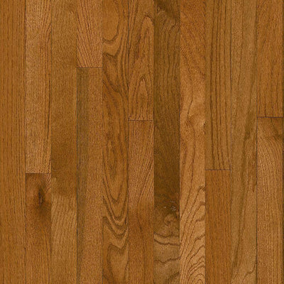 Bruce Plano Oak Gunstock 3/4 in. Thick x 2-1/4 in. Wide x Varying Length Solid Hardwood Flooring (20 sq. ft. / case) - Super Arbor