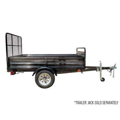 4.5 ft. x 7.5 ft. Single Axle Utility Trailer Kit with Drive-Up Gate - Super Arbor