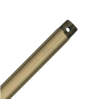 36 in. Antique Brass Extension Downrod for 12 ft. ceilings - Super Arbor