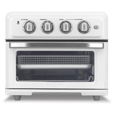 1800-Watt 6-Slice White Toaster Oven and Air Fryer - Super Arbor