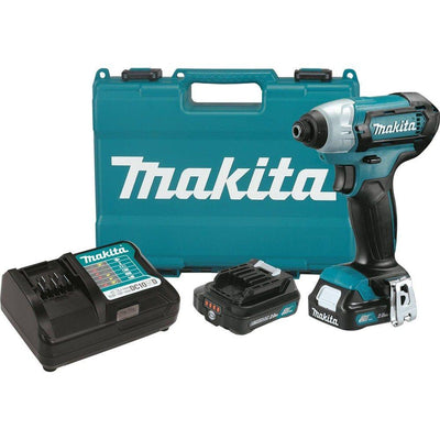 12-Volt MAX CXT Lithium-Ion 1/4 in. Cordless Impact Driver Kit with (2) Batteries 2.0Ah, Charger, Hard Case - Super Arbor