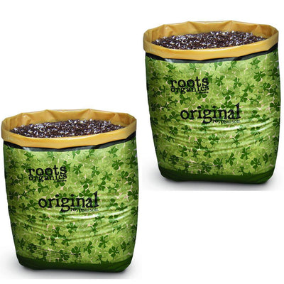 HydroFarm 0.75 cu. ft. Roots Organics ROD Gardening Coco Fiber-Based Potting Soil Bags (2-Pack) - Super Arbor