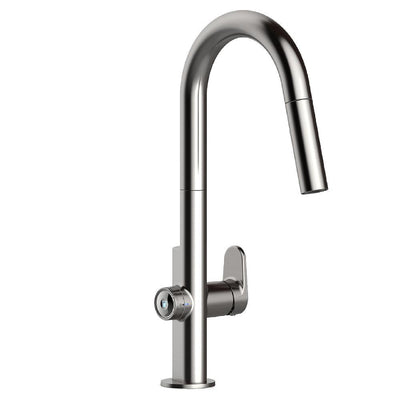 Beale MeasureFill Touch Single-Handle Pull-Down Sprayer Kitchen Faucet in Stainless Steel - Super Arbor