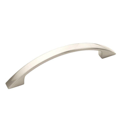 Allison Value 3-3/4 in (96 mm) Center-to-Center Satin Nickel Cabinet Drawer Pull - Super Arbor