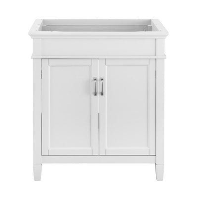 Ashburn 36 in. W x 21.75 in. D Vanity Cabinet in White - Super Arbor