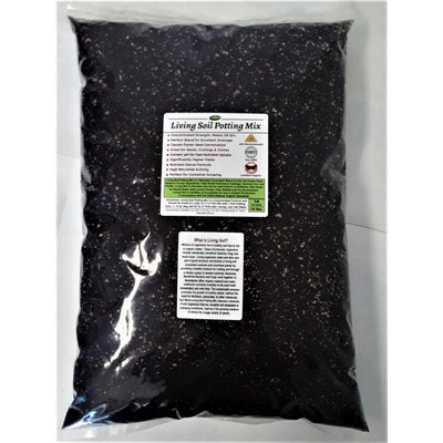 Soil Blend Living Soil Potting Mix Concentrated Blend of Earthworm Castings, Coconut Coir and Perlite Makes 28 Qt. - Super Arbor
