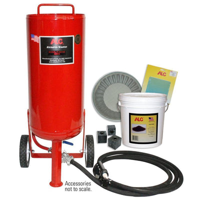 150 lb. Portable Pressure Abrasive Blaster with Starter Kit - Super Arbor