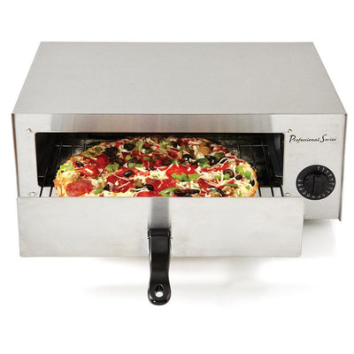 Professional Series Stainless Steel 12 in. Pizza Oven and Frozen Snack Baker - Super Arbor