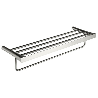 Caster 3 Series 5 Bar Towel Rack in Brushed Nickel - Super Arbor