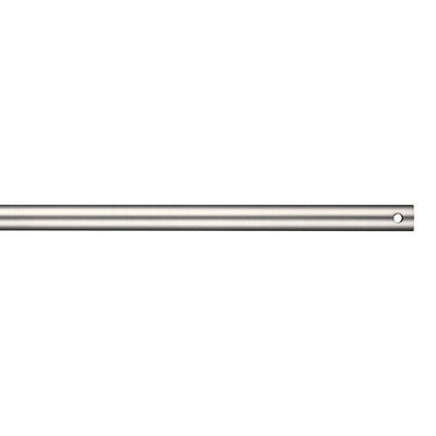 24 in. Brushed Steel Extension Downrod