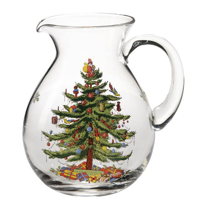 Christmas Tree 6 pt. Glass Pitcher - Super Arbor