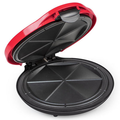 900 W Red Quesadilla Maker with Extra Stuffing Latch - Super Arbor