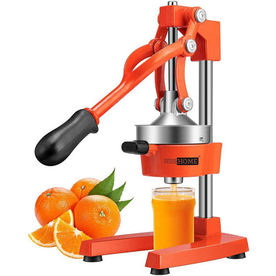 Stainless Steel Orange Manual Hand Press Juicer Machine - Super Arbor