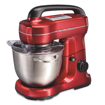 4 Qt. 7-Speed Red Stand Mixer with Tilt Head - Super Arbor