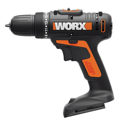 POWER SHARE 20-Volt Lithium-Ion Cordless 3/8 in. 2-Speed Drill Driver (Tool-Only) - Super Arbor