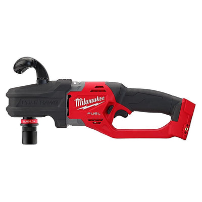 M18 FUEL 18-Volt Lithium-Ion Brushless Cordless 1/2 in. Hole Hawg Right Angle Drill Kit with Quick-Lok (Tool-Only) - Super Arbor