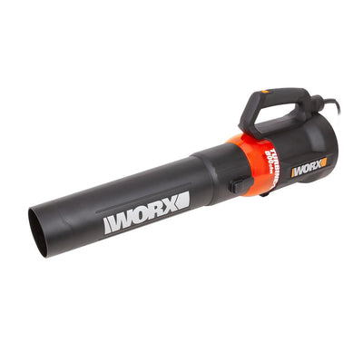 Worx 135 MPH 800 CFM 12 Amp Electric Leaf Blower, Most Powerful - Super Arbor