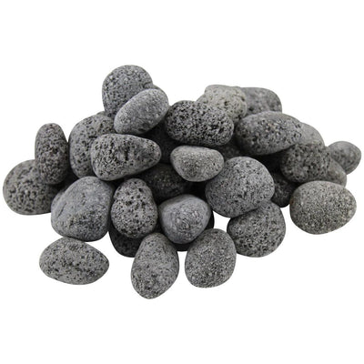 Margo Garden Products 20 lb. Black Lava Pebbles - Super Arbor