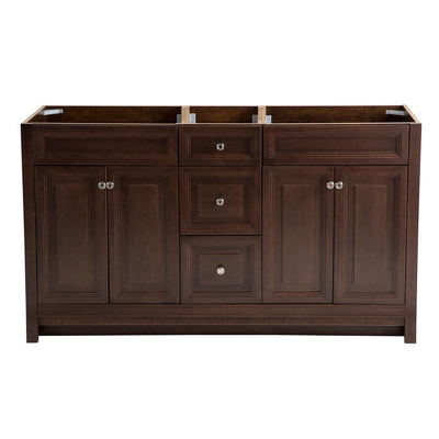 Brinkhill 60 in. W x 34 in. H x 22 in. D Bathroom Vanity Cabinet in Cognac - Super Arbor