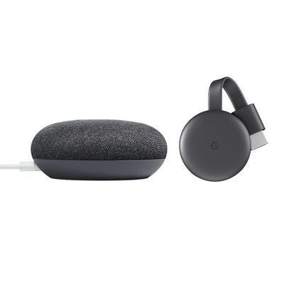 Home Mini Charcoal and Chromecast - Super Arbor