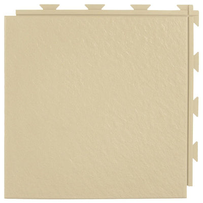 Greatmats Hiddenlock Slate Top Gray 12 in. x 12 in. x 1/4 in. PVC Plastic Interlocking Basement Floor Tile (Case of 20)