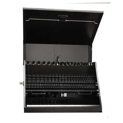Deluxe Extreme Portable Workstation 30 in. 0-Drawer Top Chest in Black - Super Arbor