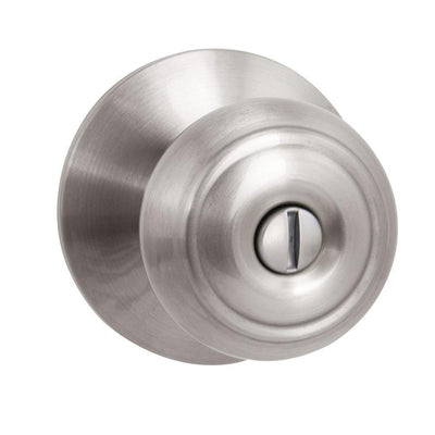 Hartford Satin Nickel Bed and Bath Door Knob - Super Arbor