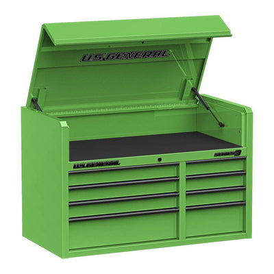 U.S. GENERAL 42 in. x 22 in. Top Chest, Series 3, Green - Super Arbor