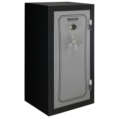 40-Gun Fire/Waterproof Combination Lock Safe, Matte Black/Silver - Super Arbor