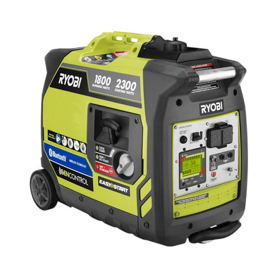 RYOBI 2,300 Starting Watt Reconditioned Bluetooth Super Quiet Gasoline Powered Digital Inverter Generator - Super Arbor