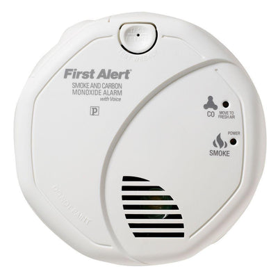 Battery Operated Smoke and Carbon Monoxide Alarm Detector with Voice Alert - Super Arbor