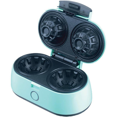 Blue Double Waffle Bowl Maker - Super Arbor