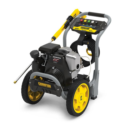 CHAMPION POWER EQUIPMENT 3000 PSI 2.3 GPM Cold Water Gas Pressure Washer with Honda Engine - Super Arbor