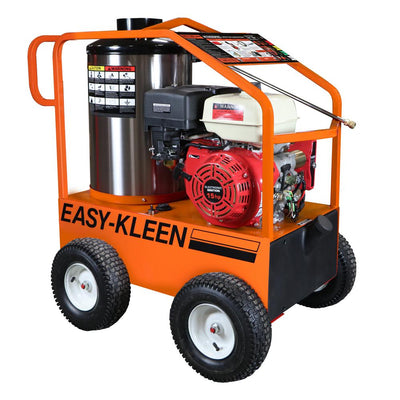 EASY-KLEEN Commercial 4000 PSI 3.5 GPM Gas Driven Hot Water Pressure Washer 110/120V - Super Arbor