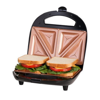 Ti-Ceramic Black Non-Stick Sandwich Maker - Super Arbor