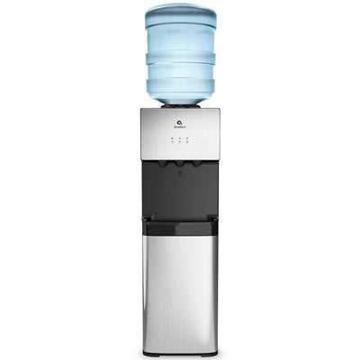 Top Loading Water Cooler Dispenser in Stainless Steel - Super Arbor