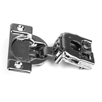 105-Degree 1 in. (35 mm) Overlay Soft Close Face Frame Cabinet Hinges with Installation Screws (15-Pairs) - Super Arbor
