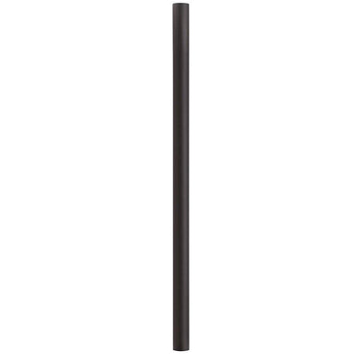7 ft. Bronze Outdoor Direct Burial Aluminum Lamp Post fits Most Standard 3 in. Post Top Fixtures Includes Inlet Hole - Super Arbor